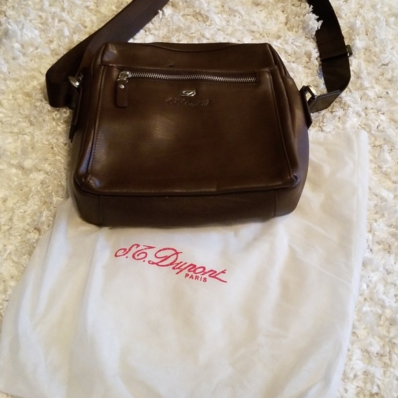 Beautifully made St. Dupont messenger - Picture 3 of 8